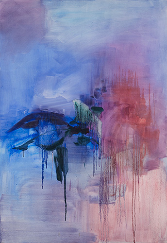 Swelled Air As Empty Real   160x110cm oil on linen 2014